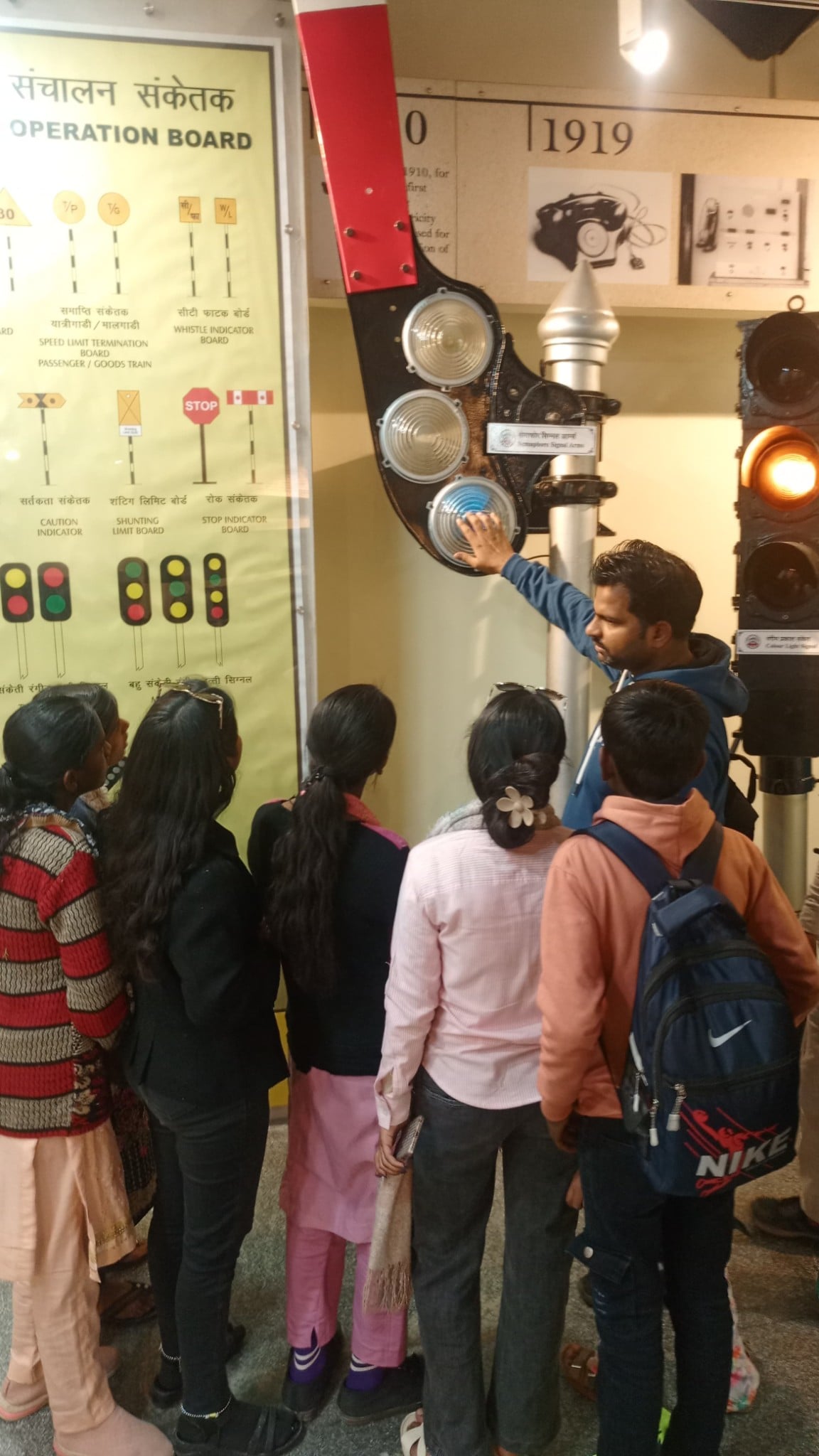 Students taking part in a Shikshadwar education programme activity