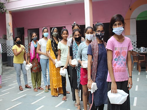 A Shikshadwar community healthcare awareness session in progress