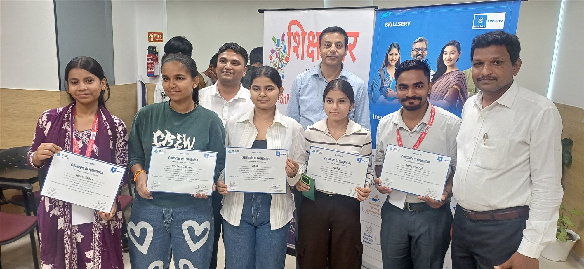 A smaller batch of IMPA trainees pose with their Certificates of Completion