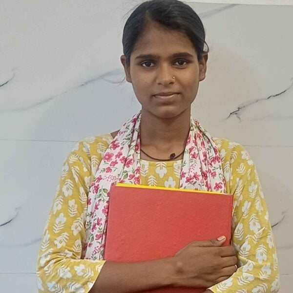 Asha, a 17-year-old sponsorship candidate from Delhi