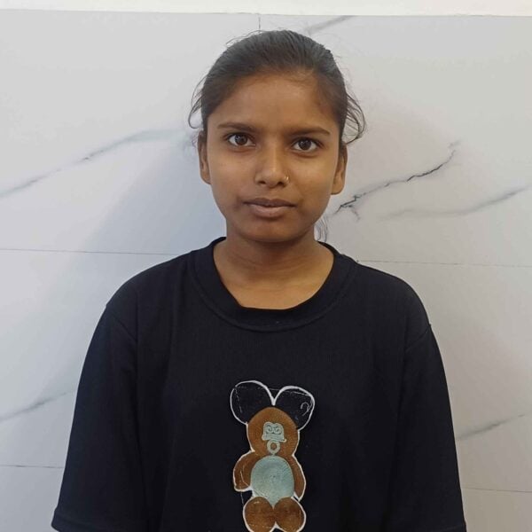 Simran, a 16-year-old sponsorship candidate from Delhi